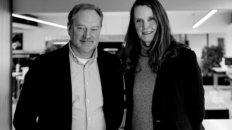 Tommy Falch, vd och Kirsten Sørensen vice vd, båda för LINK arkitektur i Danmark.