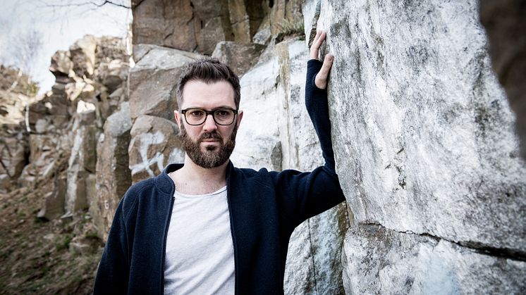 Jonas Nydesjö, arrangör, kompositör och dirigent.  Pressfoto. 