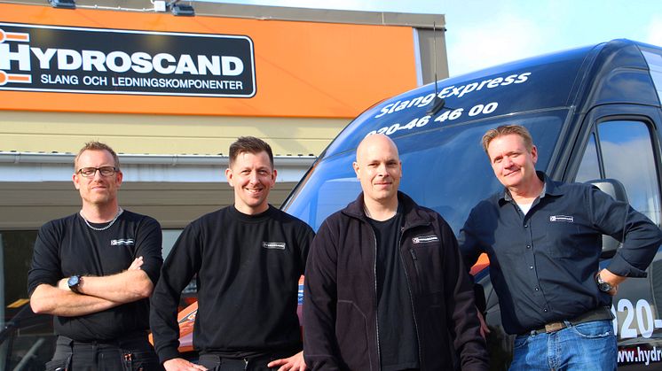 ​Hydroscand lanserar mobil slangservice i Kalmar