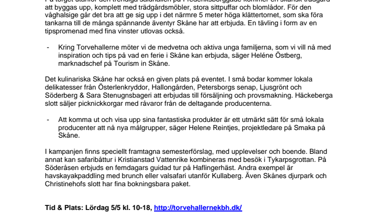 Skåne – Köpenhamnarnas vilda trädgård