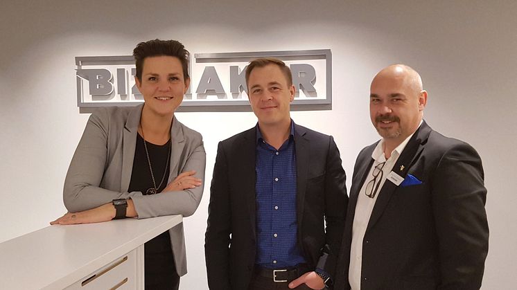 Helena Collin, Företagsfabriken i Kronoberg, Mikael Melitshenko, Inkubera i Örebro och Christian Söderberg, BizMaker i Västernorrland