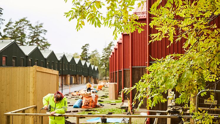 Nya bostäder i Silverdal i Sollentuna, FOTO: PWfoto