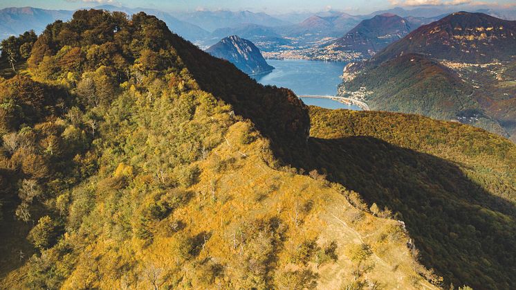 Panorama vom Gipfel des Monte San Giorgio © FMSG-Jacques Perler