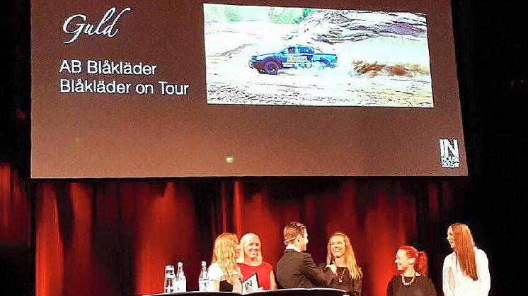 BLÅKLÄDER ON TOUR TAR GULD!