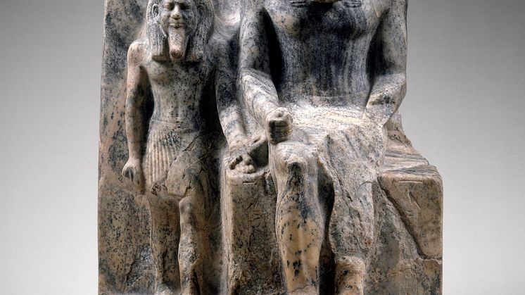 Världsunik kungastaty från Metropolitan Museum tar plats på Medelhavsmuseet