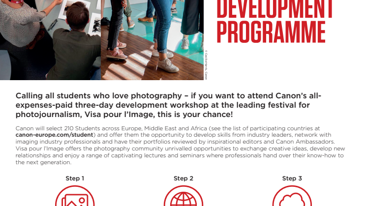 Canon invites up-and-coming photographers to grow their talents at Visa Pour L’Image