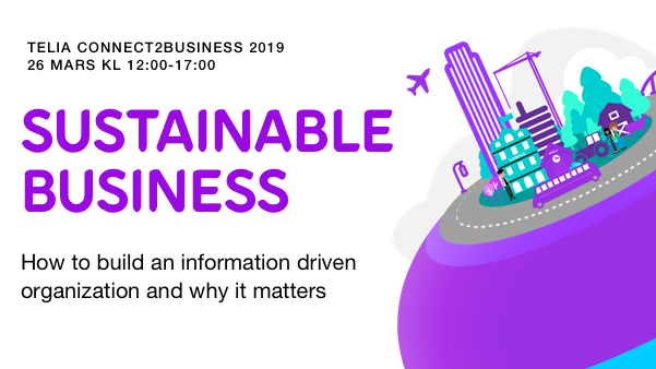 Hållbara affärer på Telia Connect2Business 2019