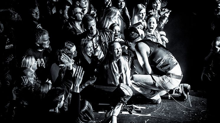 Vinner av Årets konsertbilde for konsertåret 2015 - Ingenting på Folken