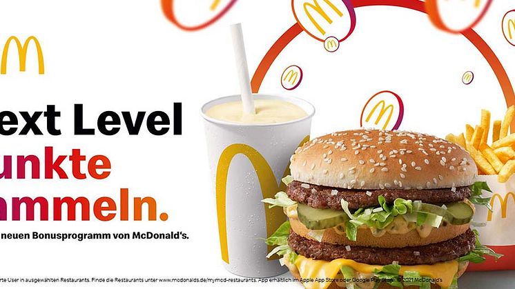 Einfach lecker punkten! McDonald’s Deutschland startet deutschlandweites digitales App-Bonusprogramm