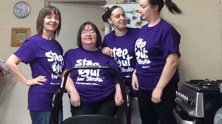 ​Survivors take a Step Out for Stroke in Birmingham