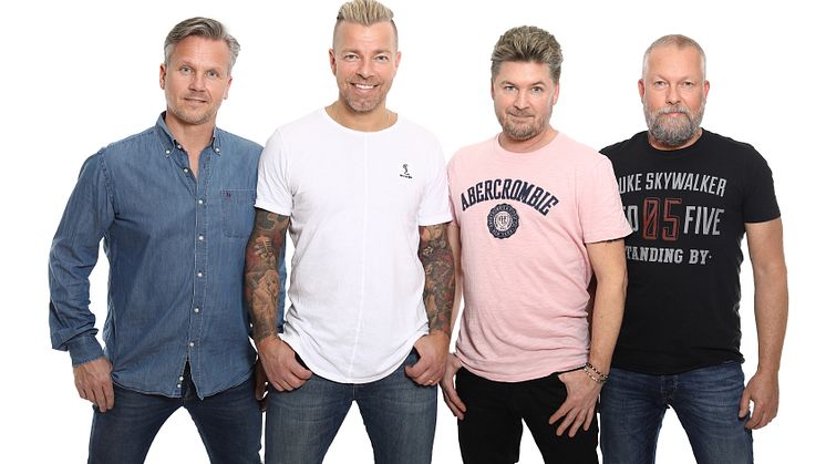 Arvingarna firar 30-års jubileum med ny krogshow ”I takt med tiden” hösten 2019!