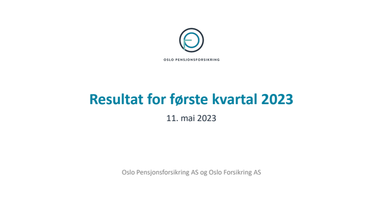 OPF resultatpresentasjon 2023Q1.pdf