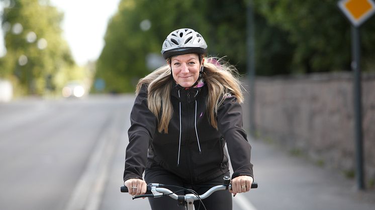 Prisbelönt forskare talar om säkerhet för cyklister