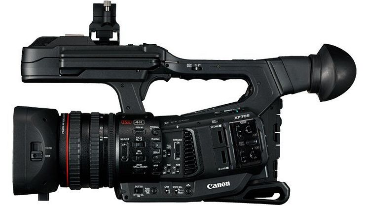 Canon enhances XF705 capabilities with free firmware update