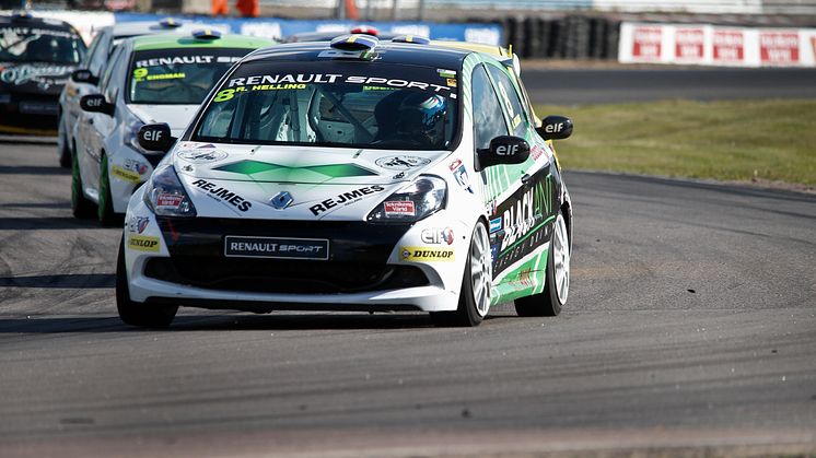 Clio Cup-silver till Helling efter stark finalhelg