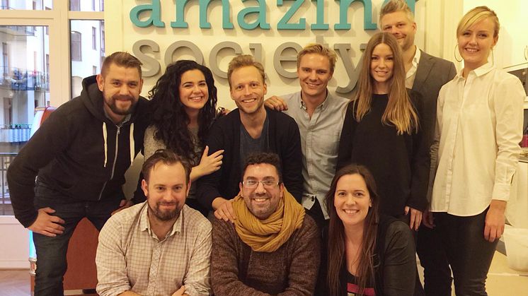 The Amazing Society fördubblar omsättningen och växer med 75%