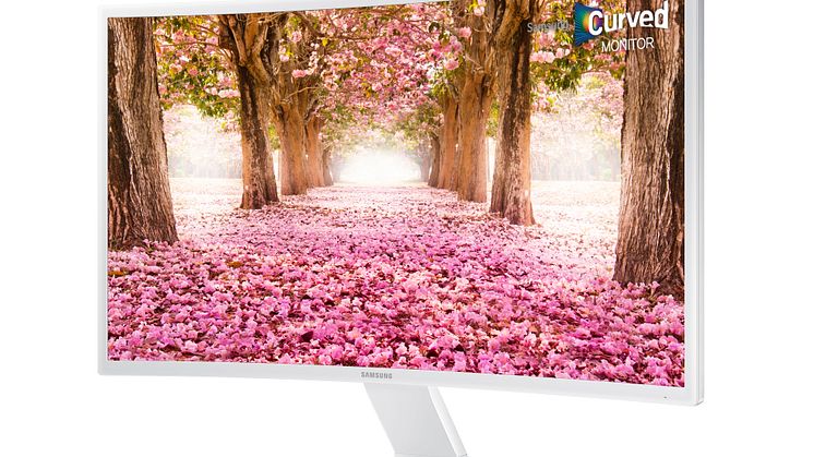 Samsung breddar sin portfölj av monitorer och lanserar en helt ny serie av välvda bildskärmar