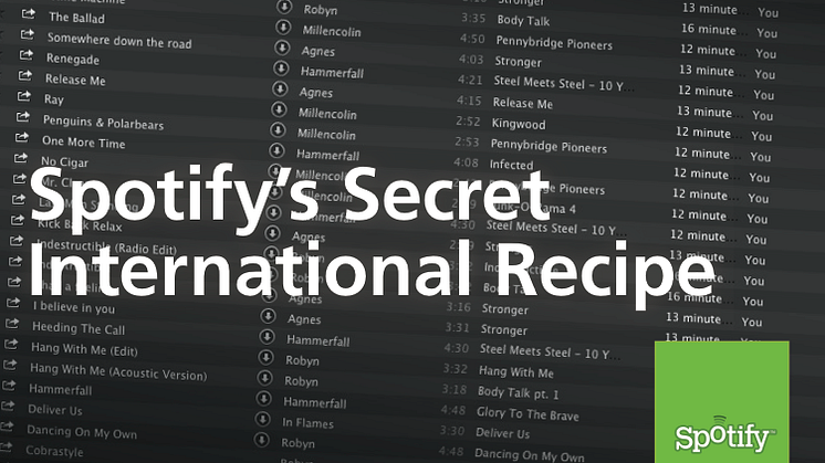 Spotify’s Jonathan Forster shares insights on global success with IAA Sweden this Thursday. 
