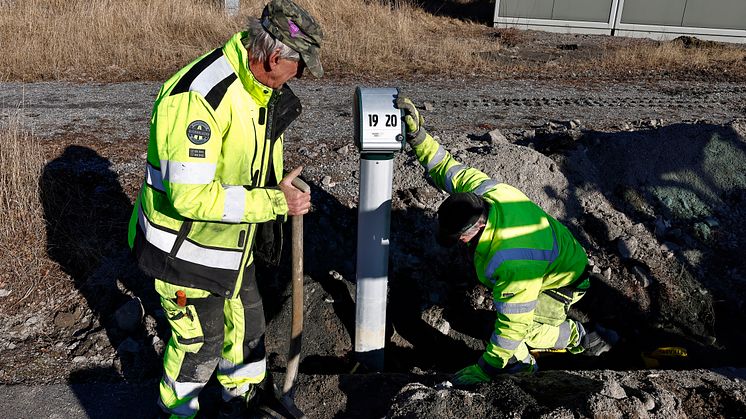 Laddstolpar anläggs hos Swecon