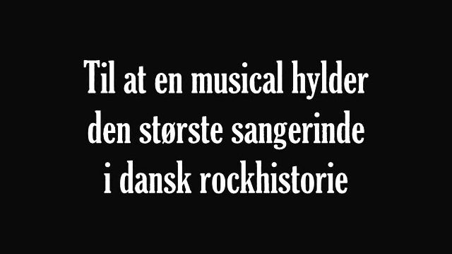 SÆT DIG FRI - En musicalhyldest til Sanne Salomonsen (Teaser-trailer)