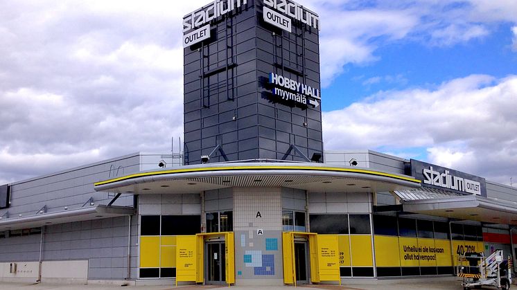 Stadium Outlet öppnar första finska butiken i Vantaa