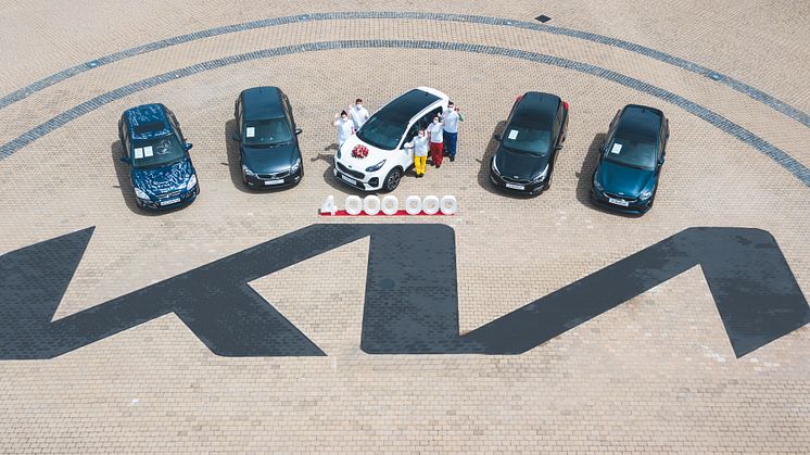 Kia har byggt 4 miljoner bilar i Europa