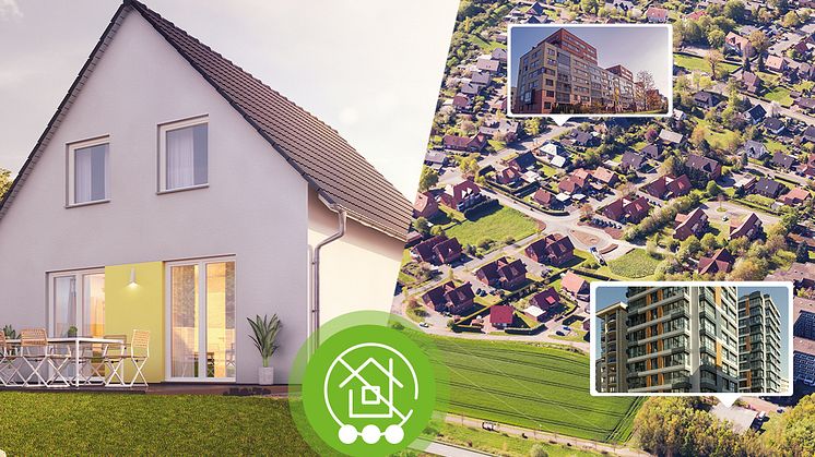 Verschwindet das Einfamilienhaus bald aus Neubaugebieten? Ja, wenn es nach den Grünen in Köln geht.