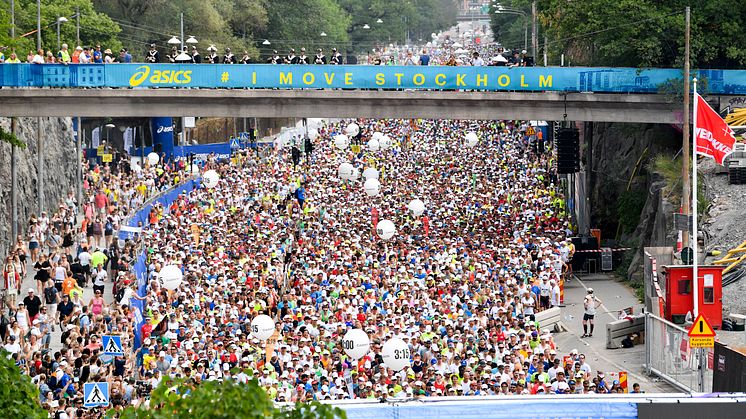 Mäktig start vid årets ASICS Stockholm Marathon