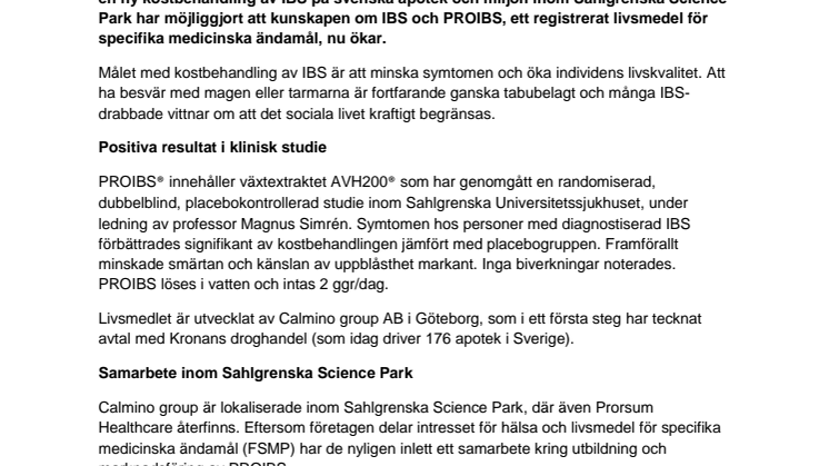 Nytt hopp för alla som lider av IBS 