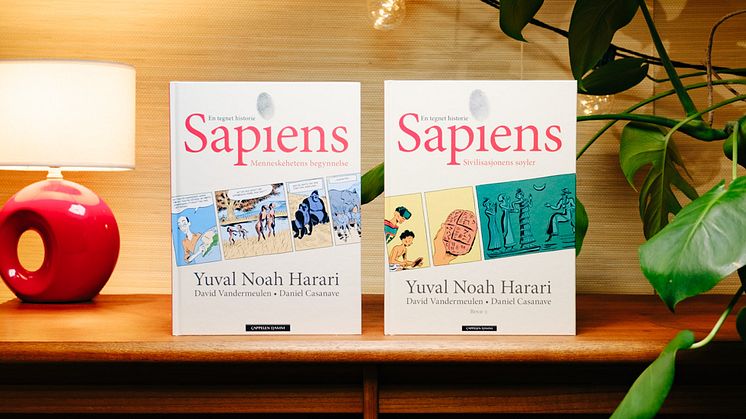 «Også for oss som allerede har lest Sapiens åpner dette tegnede universet for nye innsikter», sier Dag O. Hessen om tegneserieutgavene av Hararis bestselgende bok Sapiens