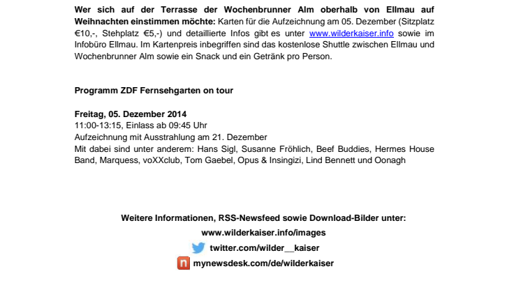 Bergdoktor trifft Beef Buddies bei ZDF Show