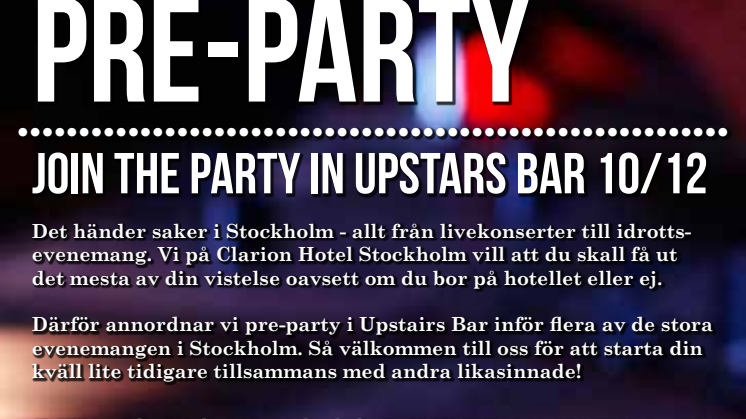 Paul McCartney på Clarion Hotel Stockholm