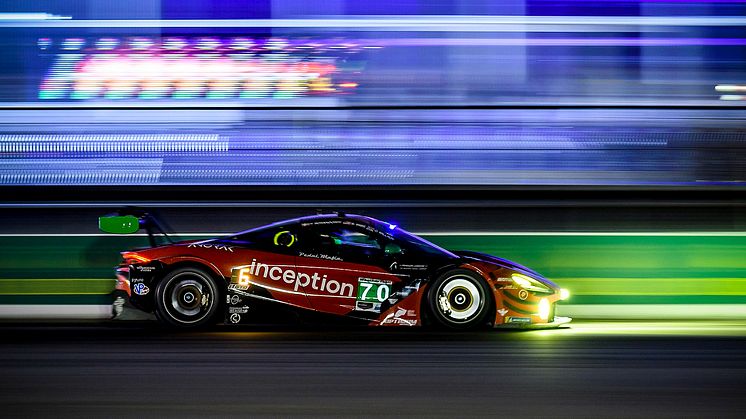 Frederik Schandorff et halvt sekund fra podieplads på Sebring