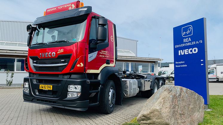 Ny Iveco Stralis hos Henrik Tofteng sætter komforten i højsædet