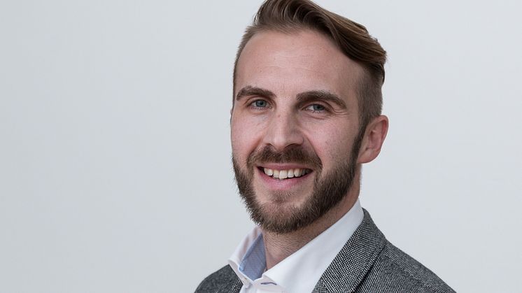 Den 1 april tillträdde Eivind Vogel-Rödin rollen som verksamhetschef för Innovatum Startup. Foto: Peter Berg