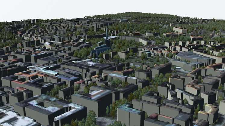 FORAN Remote Sensing hjälper Linköping med karttjänst i 3D