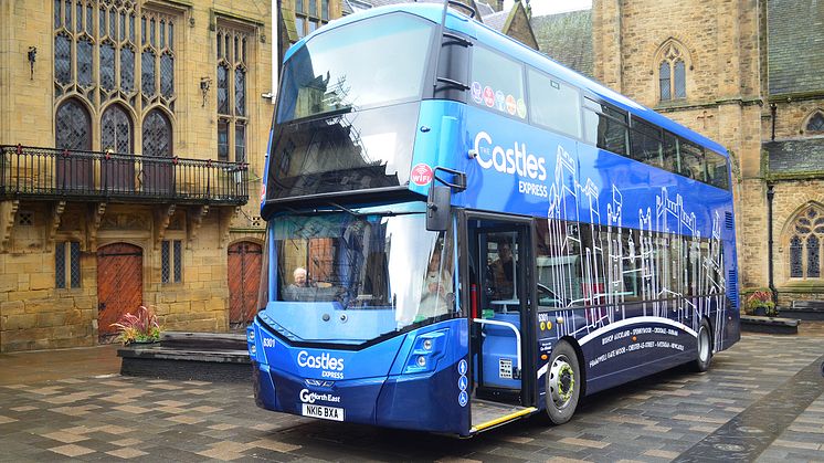 The Castles Express X21 – events in Durham, Newcastle and Bishop Auckland
