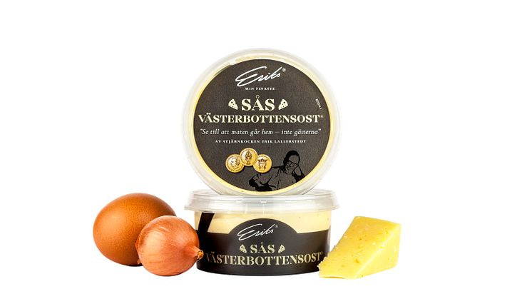 Nyhet! Eriks® Såser lanserar sås med Västerbottensost®
