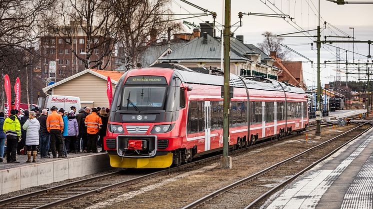 Framtidens kollektivtrafik på besök i Östersund i början av april