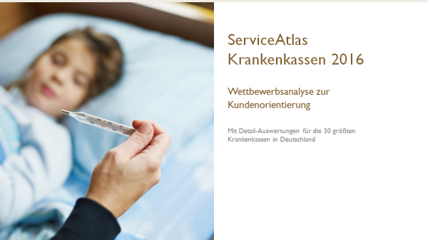 Krankenkassen auf dem Kundenprüfstand 