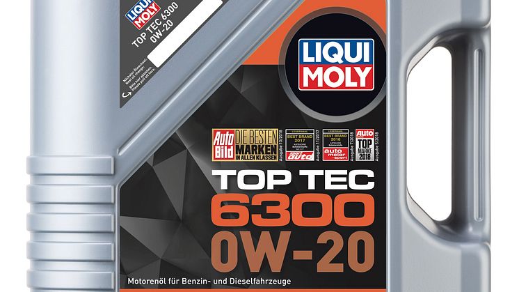 Nya Liqui Moly Top Tec 6300 0W-20 är en av de första oljorna att få Mercedes-klassificeringen 229.71.