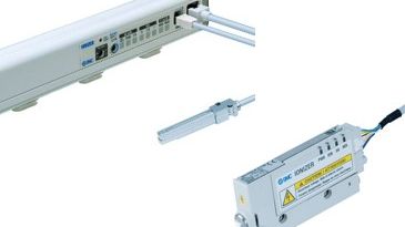Eliminera statisk elektricitet med joniseringsutrustning från SMC