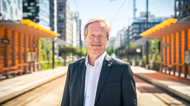 Konsernsjef Cato Hellesjø i Sporveien.