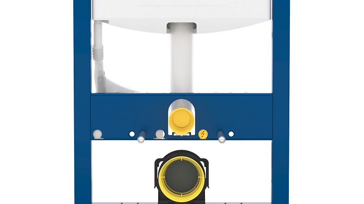 Geberit Duofix Sigma -seinä-wc-asennuselementti edestä