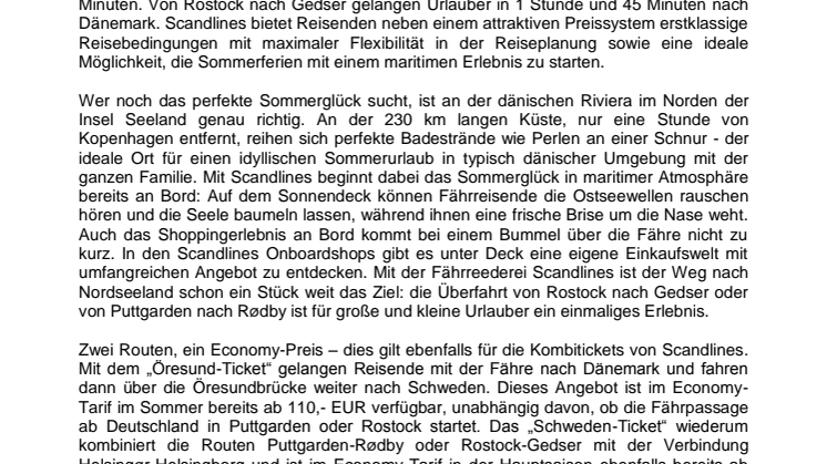 Sommerurlaub an der Ostsee: Die dänische Riviera macht das Sommerglück perfekt 