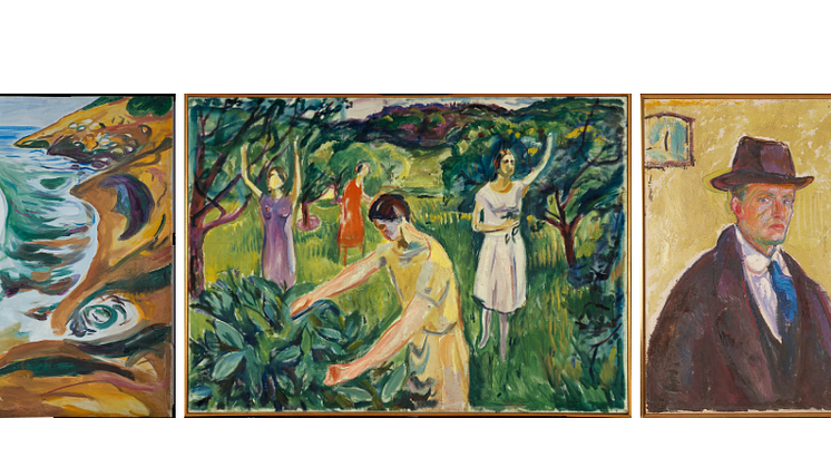 Hvilket av de tre Munch-maleriene folket stemmer frem gjenstår å se. Blir det motiv med kvinner omgitt av frodig natur, et selvransakende portrett av Edvard Munch eller landskap med bølgeskvulp?