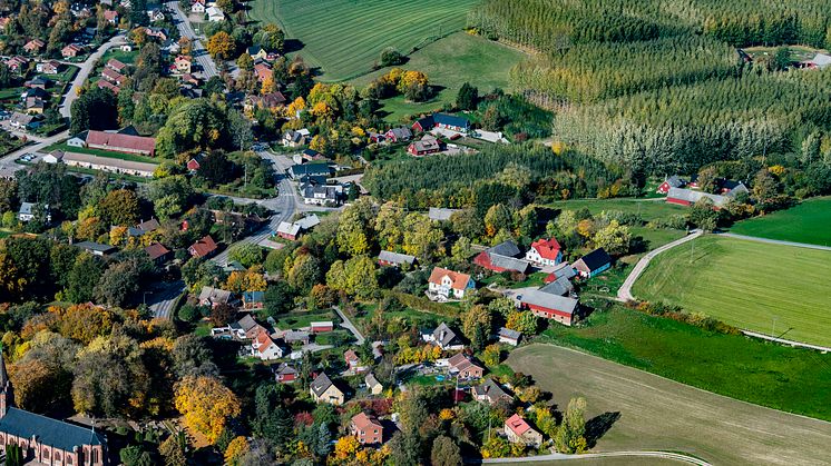 Billinge kommer snart att kunna ståta med en egen konstgjord sjö. Foto: Leif Gustavsson