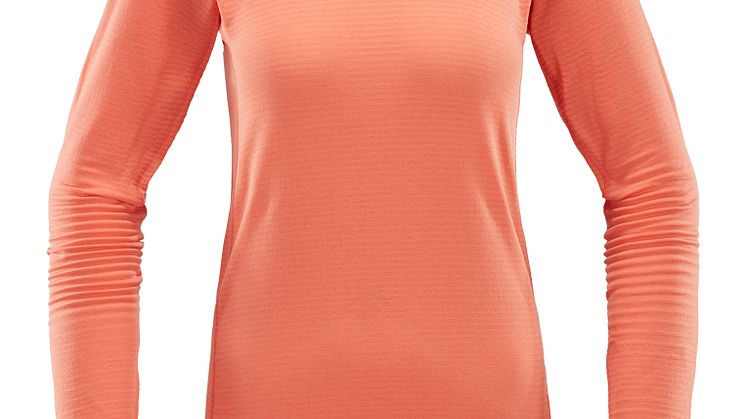 L.I.M MID ROUNDNECK WOMEN_coral-pink
