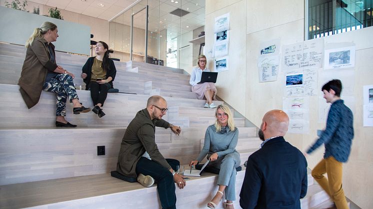 Strategisk Arkitekturs nya kontor på Drottninggatan i Stockholm
