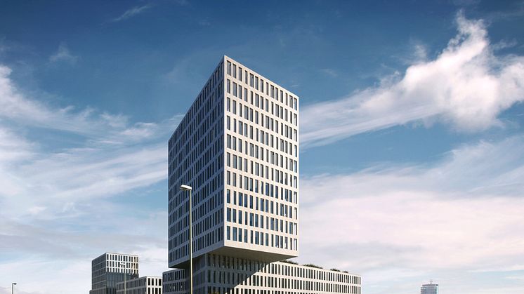 Dektonfasad för Kap West-projektet i München 1